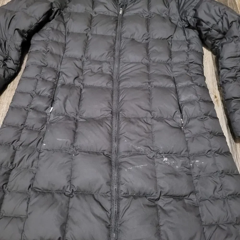 Patagonia Jacket Womens Large Black Tres Parka Duck Down Puffer - Picture 5 of 16